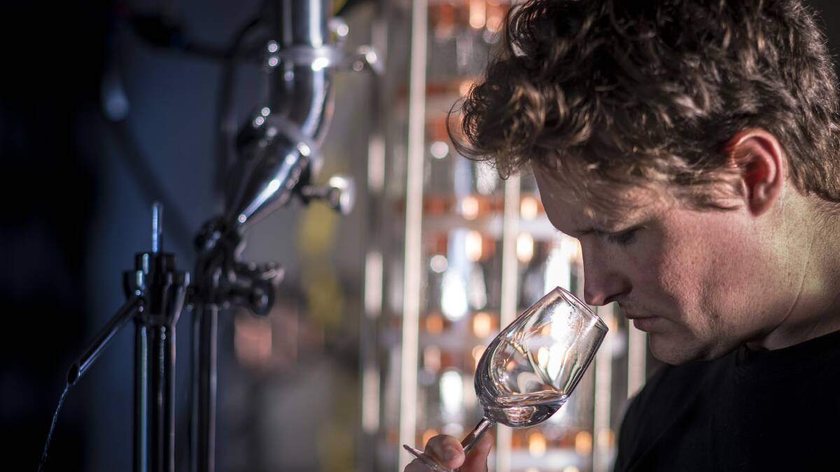 COMPETING ON THE WORLD STAGE: Ryan Hartshorn created the world's first vodka from sheep whey, which won Australia’s best varietal vodka at the World Drinks Awards earlier this month. Picture: Supplied