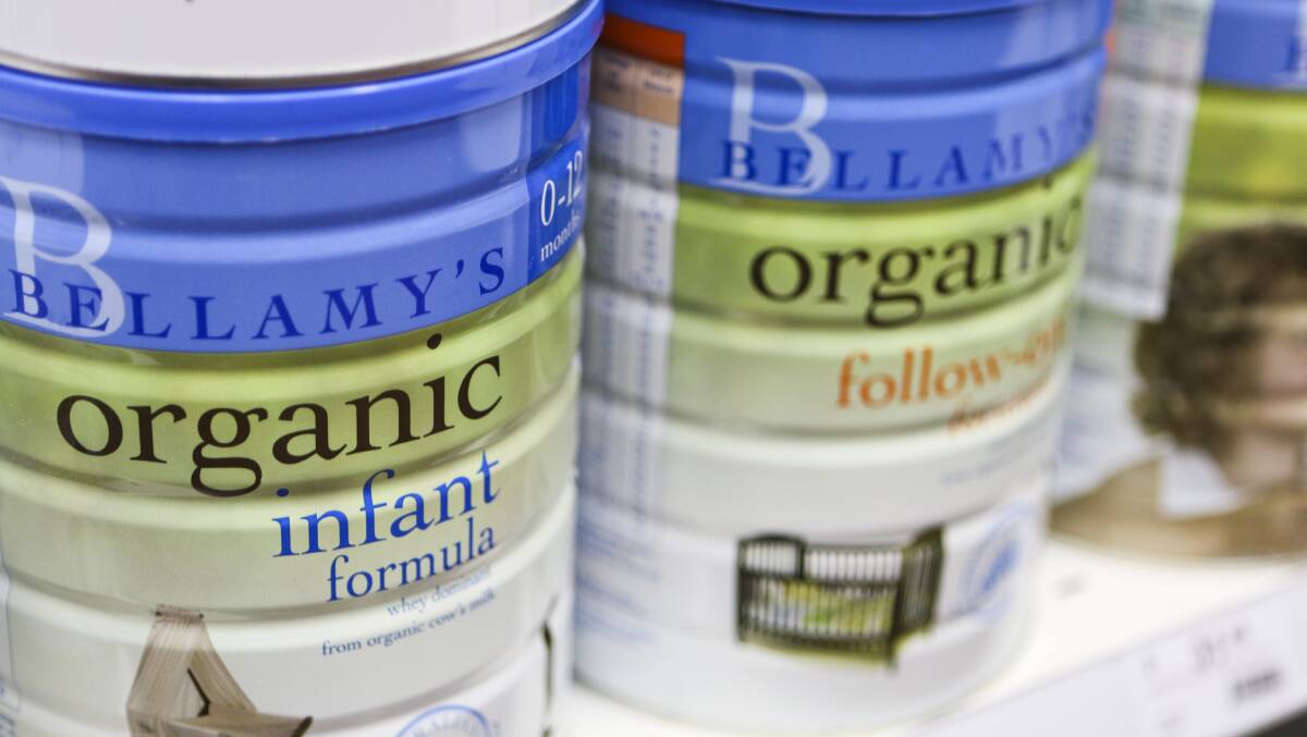 BUILDING A MILK POOL: Bellamy's Organic nutritional milk powders will contain Tasmanian milk under a new long-term agreement.