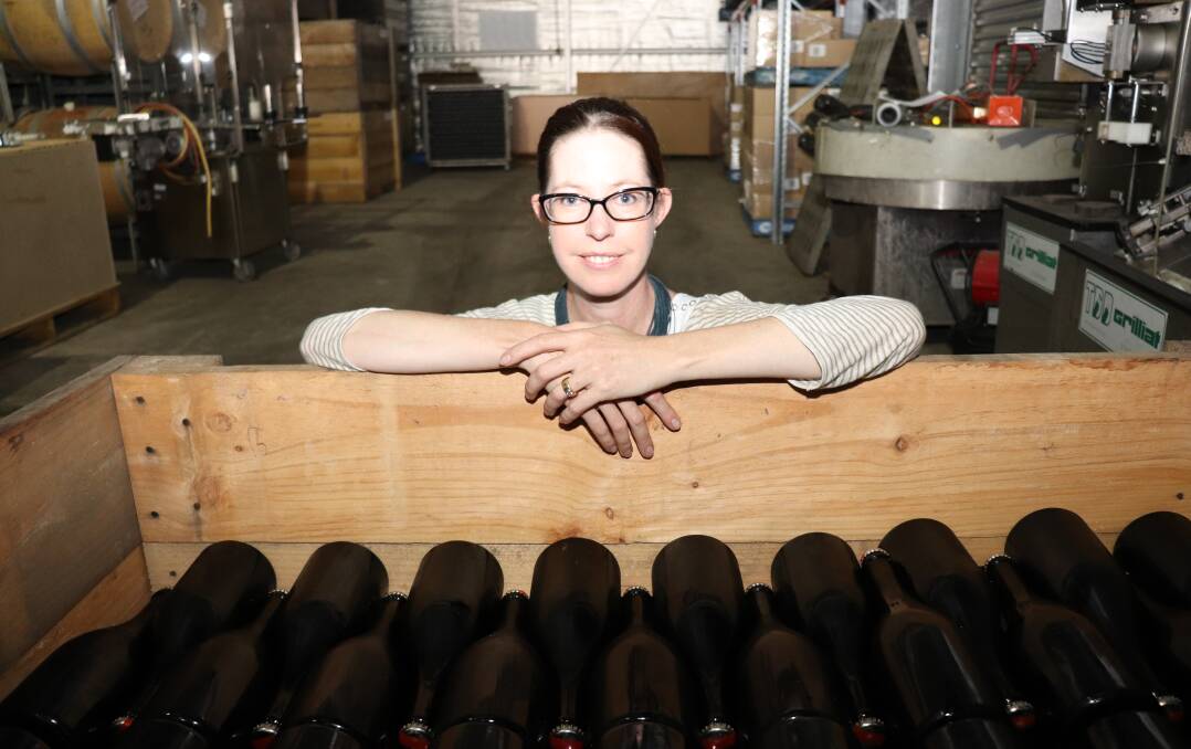 BUBBLE MAGIC: Delamere Vineyards winemaker Fran Austin shares her sparkling secrets. Picture: Johanna Baker-Dowdell
