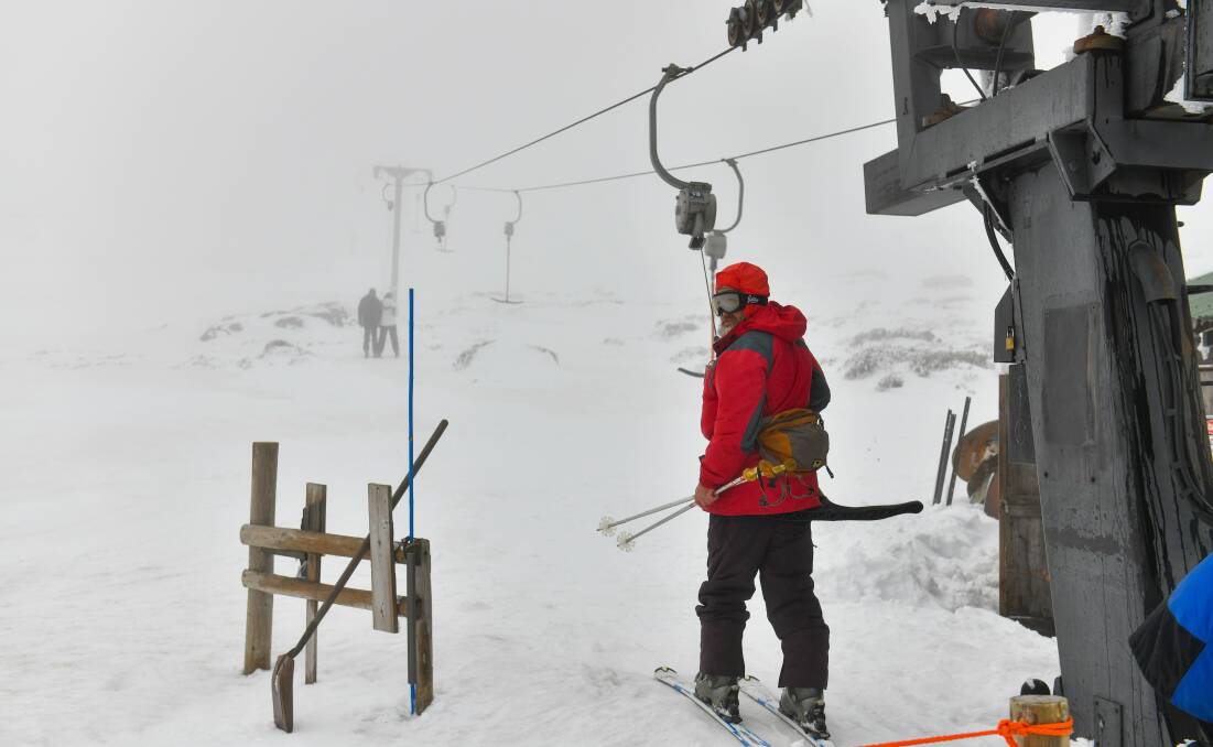 FOR SALE: Ben Lomond's ski lift business and operating licence is on the market. Picture: Scott Gelston