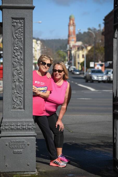 Women's 5km runners think pink to conquer cancer