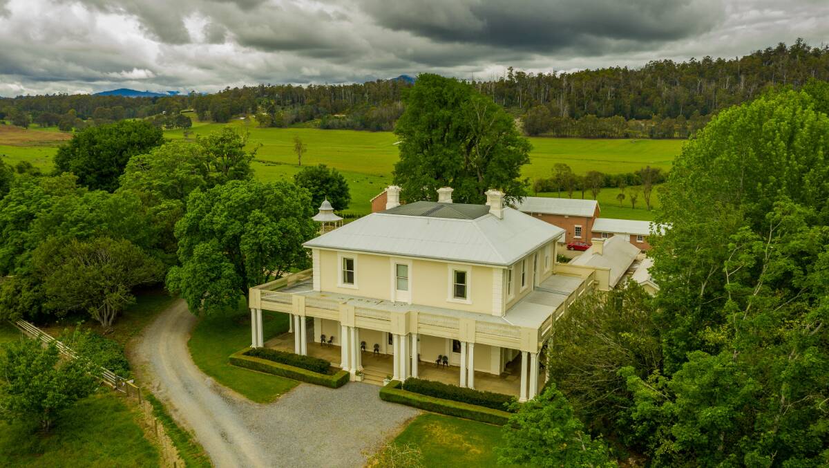 INTERSTATE DRAWCARD: Calstock, in Meander Valley, was sold for $3.5 million in November to a Victorian couple. Picture: Phillip Biggs