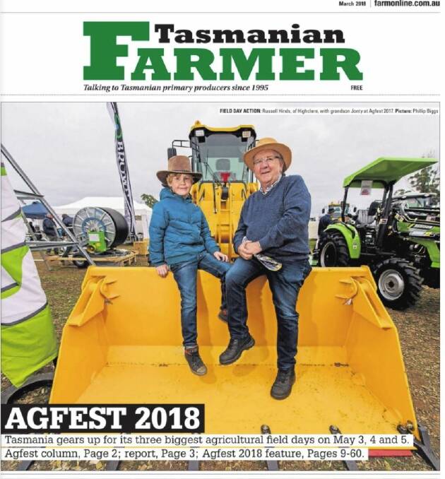 May 2018 edition of Tasmanian Farmer