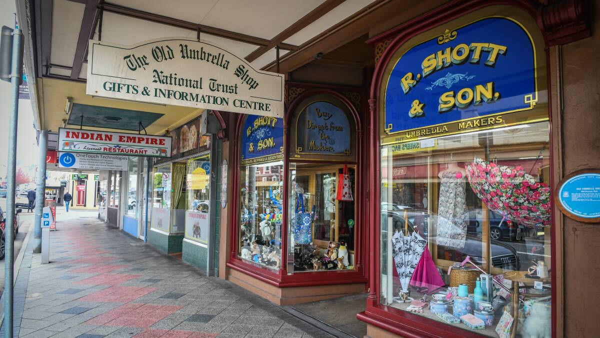 ONGOING CONVERSATION: A number of volunteers have resigned from National Trust's Old Umbrella Shop in Launceston. Picture: Paul Scambler