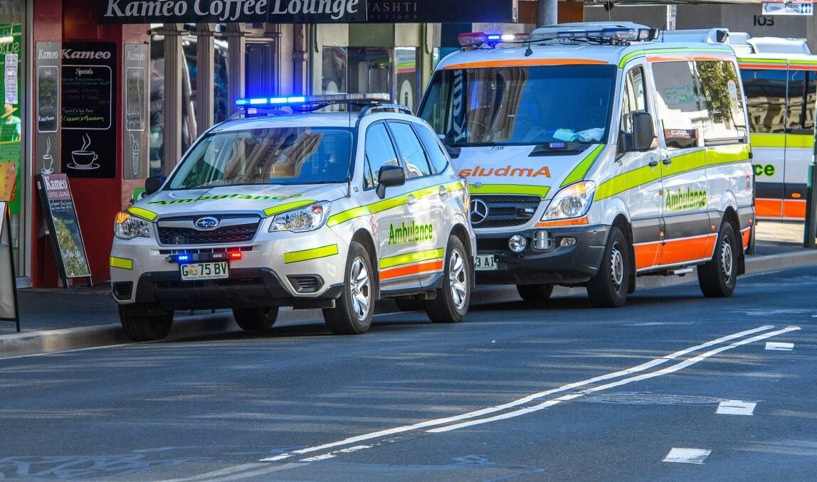 RAPID RESPONSE: Launceston paramedics saved a teenager's life with fast treatment for meningococcal disease. Picture: Scott Gelston