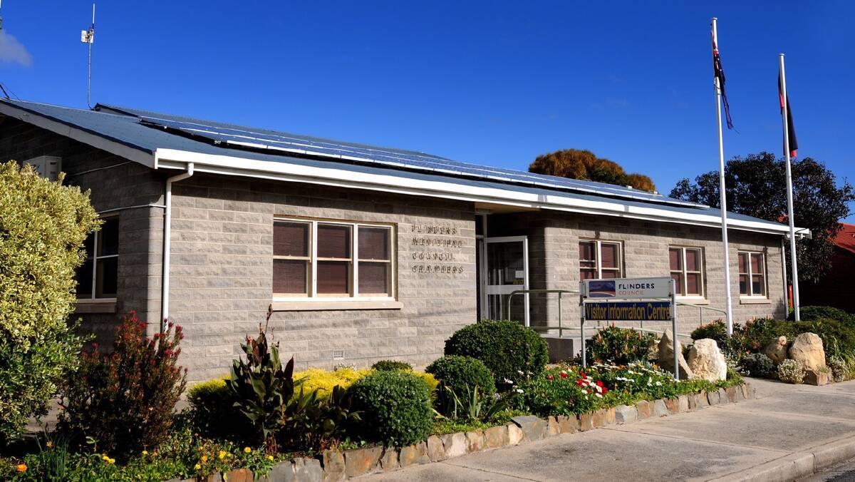 Flinders Island Council chambers.