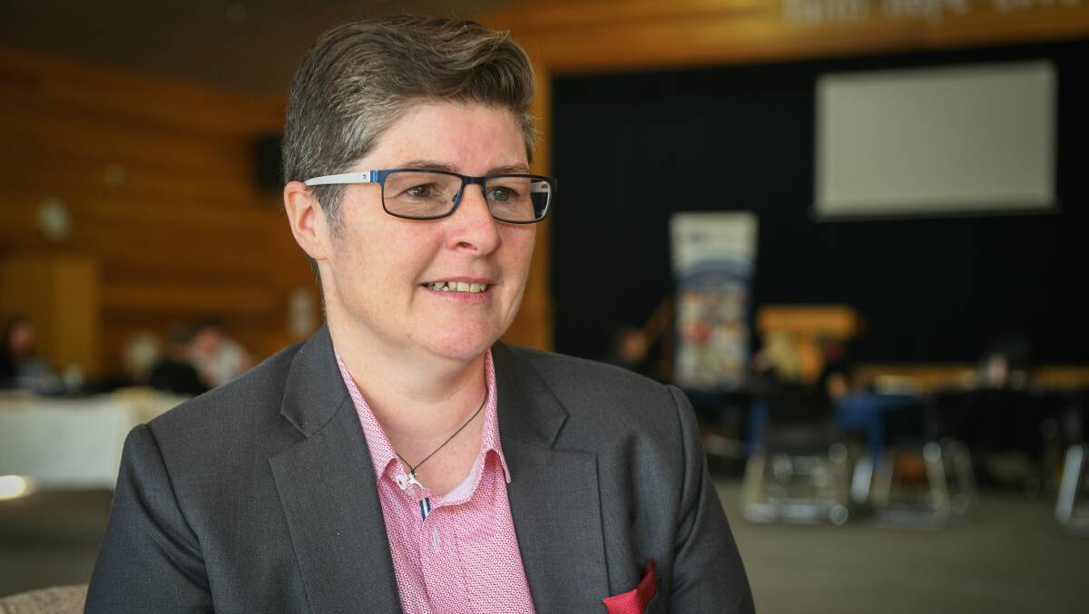 DIFFERENT TYPE OF LEADER: Glenview Community Services chief executive Lucy O'Flaherty. Picture: Paul Scambler