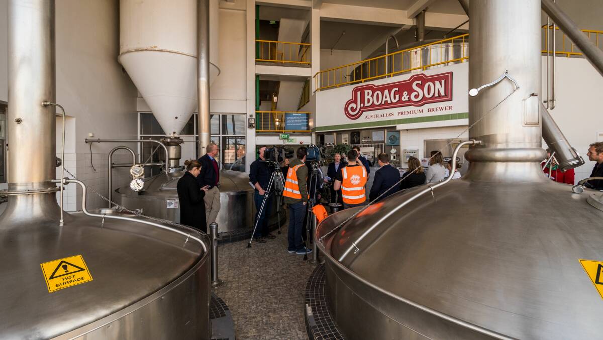 James Boag Brewery, Launceston. Picture: Phillip Biggs