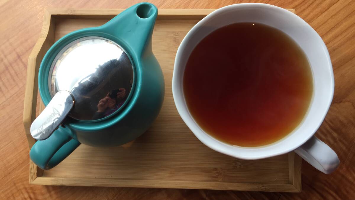 Tea for one at Tisane Tea room. Picture: Johanna Baker-Dowdell