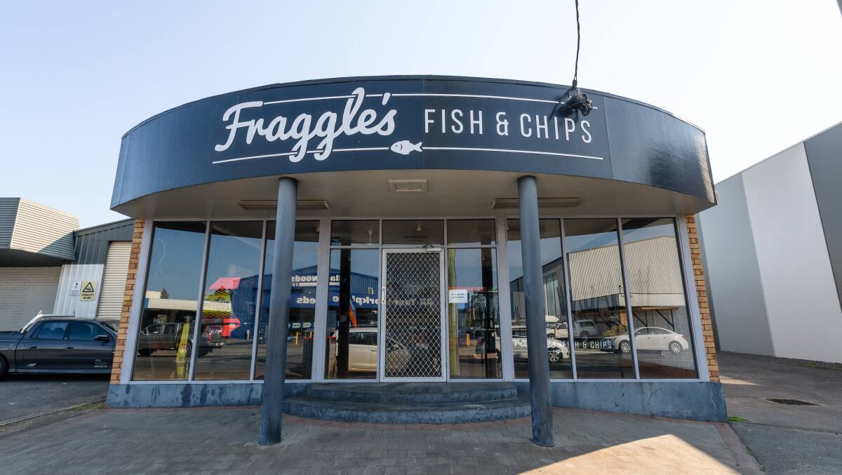 GET THEM WHILE THEY'RE HOT: Fraggles is leading Tasmania's fish and chips voting in the national competition. Picture: Scott Gelston