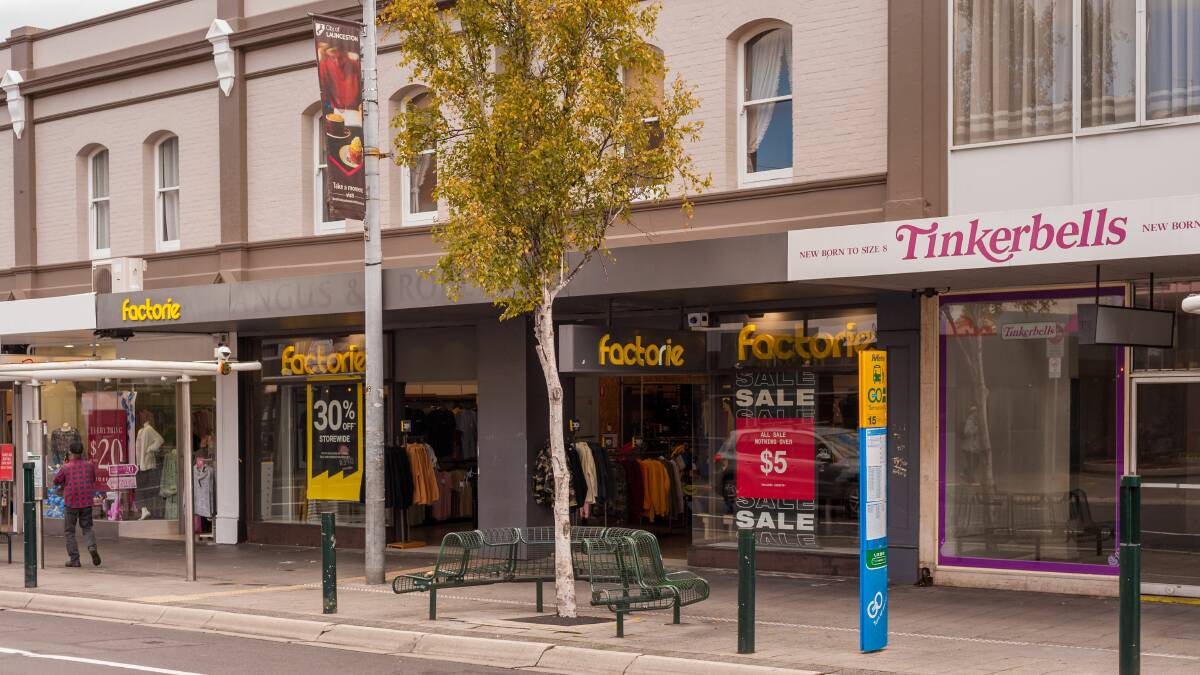 MOVING ON UP: Factorie store in St John Street that will soon house Cotton On Kids. Picture: Phillip Biggs