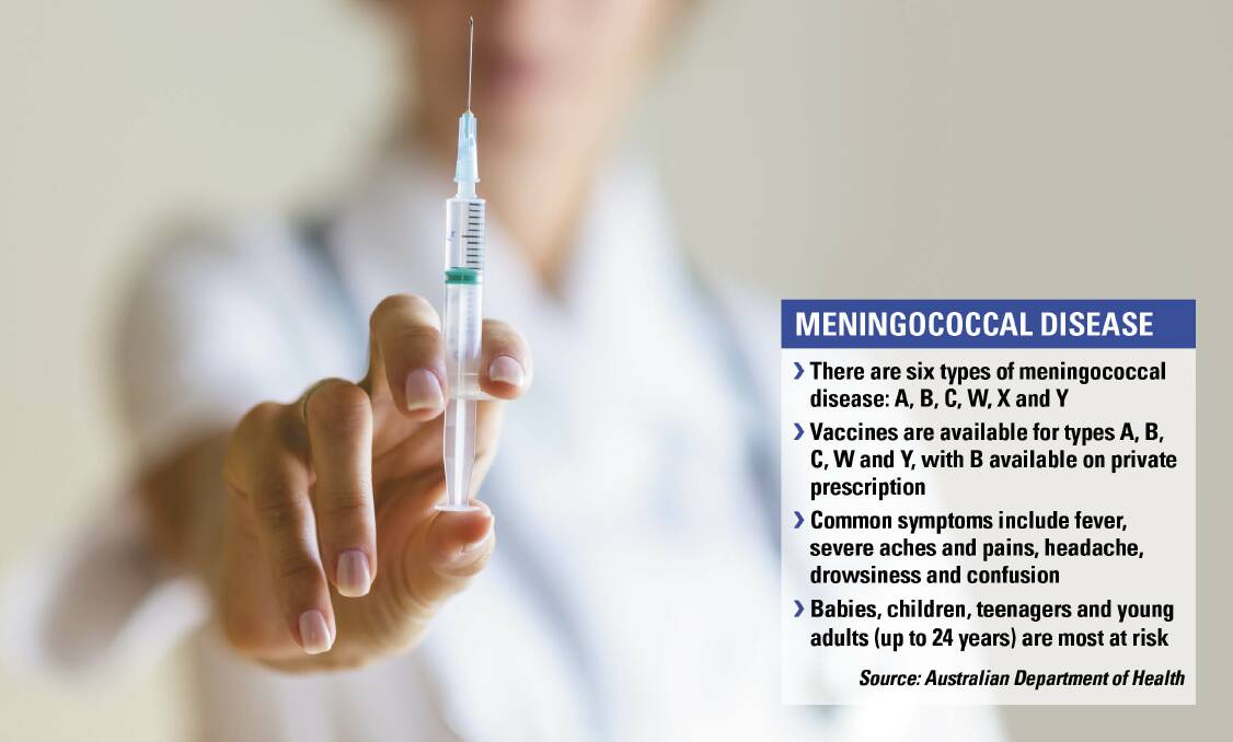 MENINGOCOCCAL EXPLAINED: There are six types of meningococcal disease in Australia, with vaccines for five strains. Picture: Shutterstock