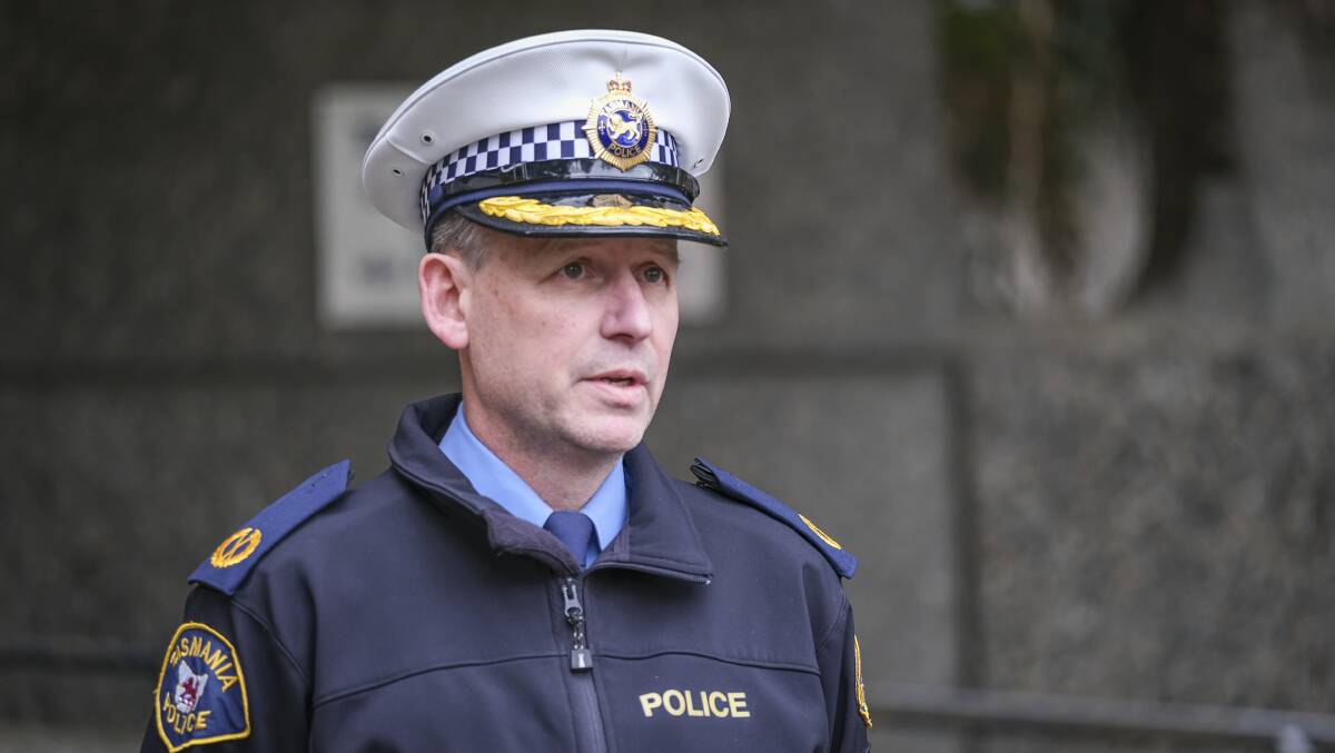 Tasmania Police Assistant Commissioner Adrian Bodnar. Picture: Craig George