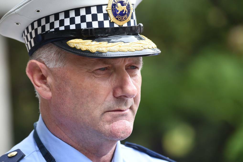 Former Tasmania Police Northern District Commander Brett Smith. Picture: File