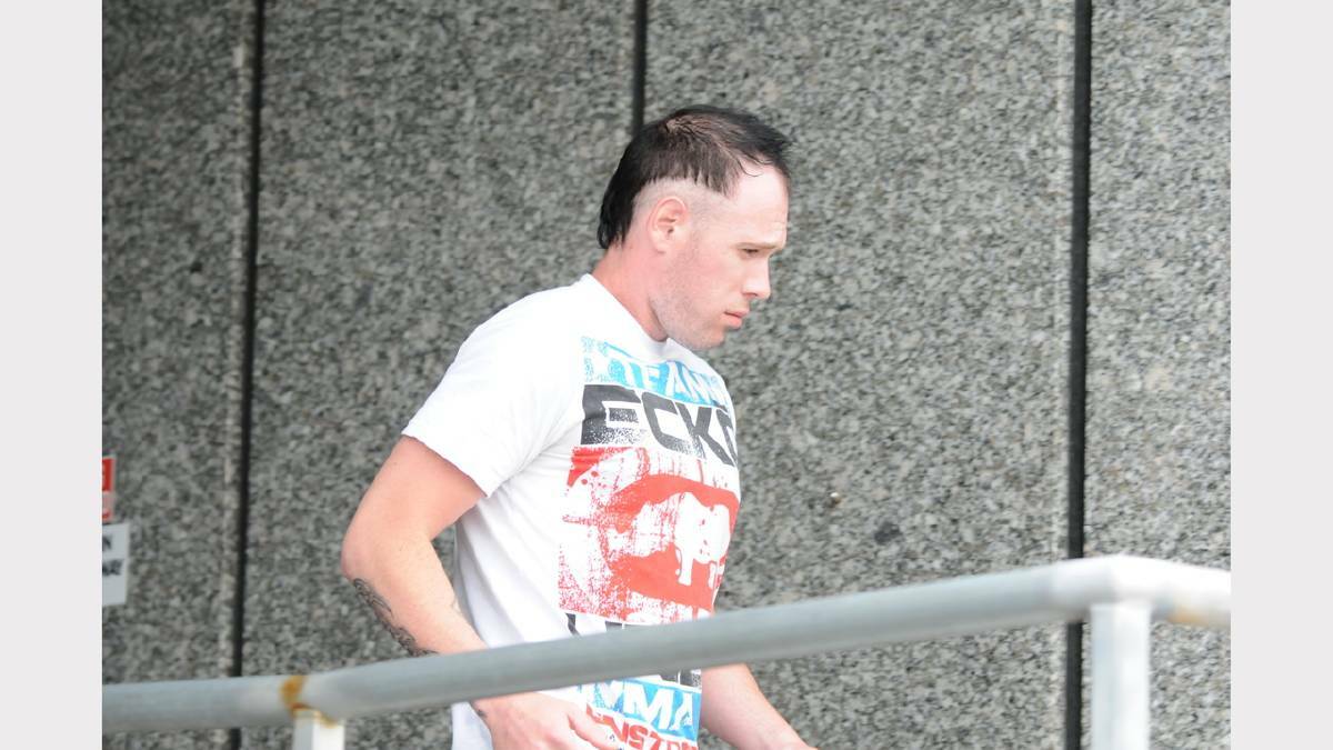 Holmyard leaving the Launceston Magistrates Court in 2015. Picture: File