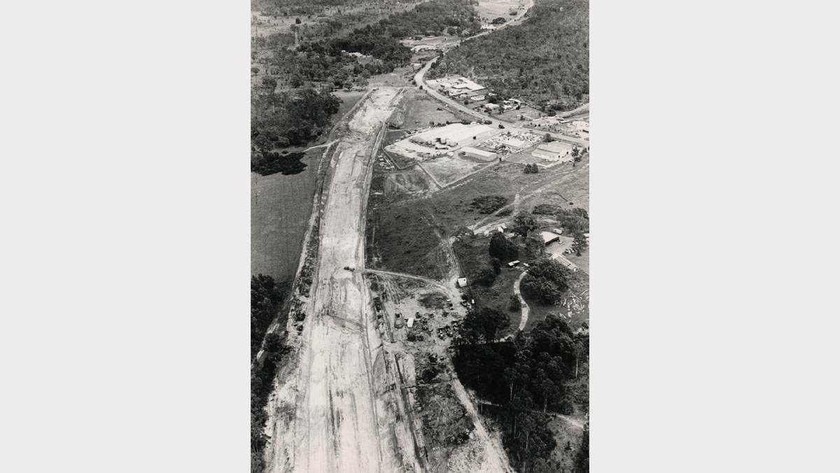 The Prospect bypass as it was when it was under construction in 1983. Picture: File
