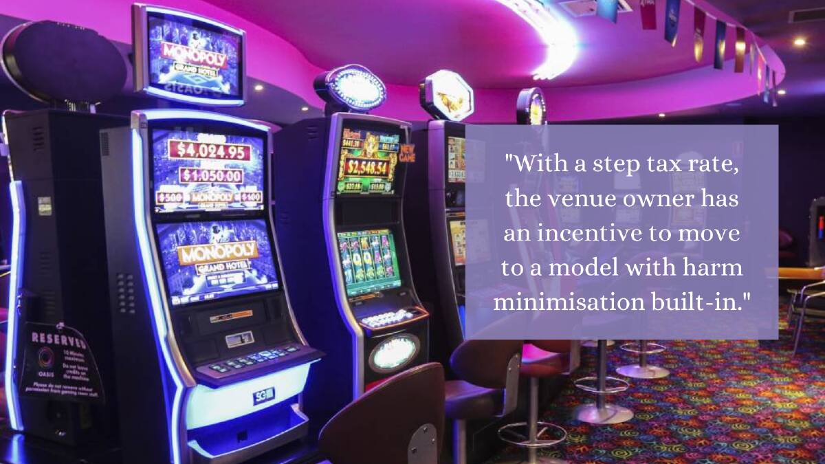Pokies owner financial incentive could minimise harm