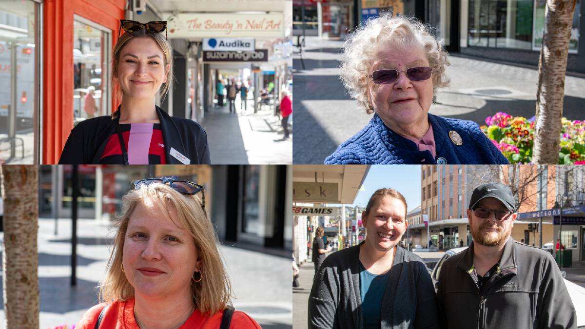 YOUR SAY: Madeline Dickens, Pamela Wicks, Birute Stankevicius and Leigh and Megan Pennington. Pictures: Paul Scambler