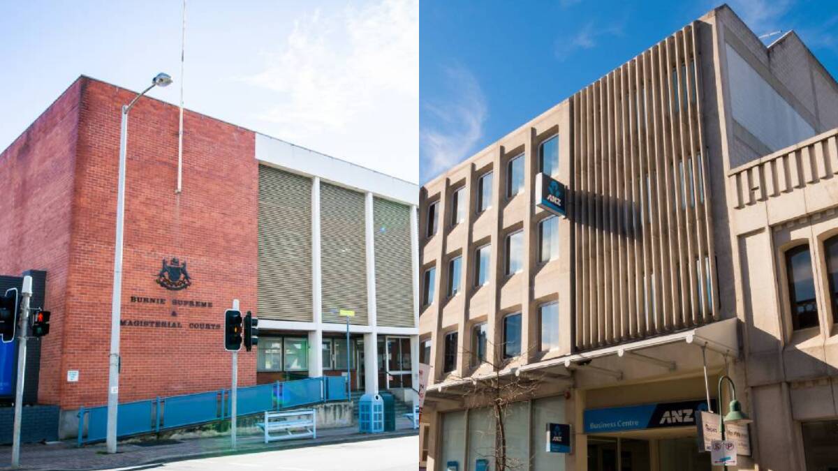 The Burnie courts, and the Federal Circuit and Family Court in Launceston. Pictures: File