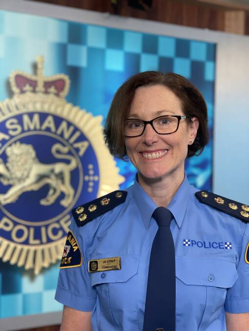 Tasmania Police Special Response and Counter Terrorism Unit Commander Joanne Stolp. Picture: Supplied/Tasmania Police