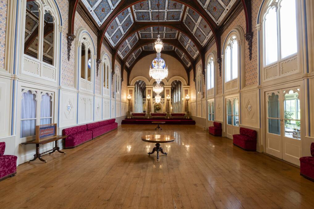 Government House's Ballroom. Picture: Supplied