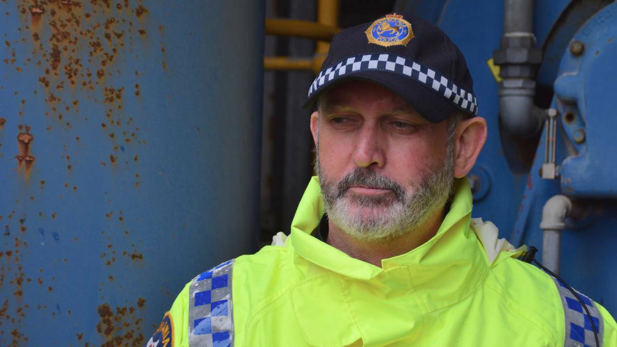 ON THE CASE: Inspector Shane LeFevre said police were trying to find the source of the scams. Picture: Lachlan Bennett