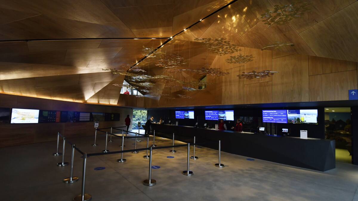 From ticket booth to grand 'gateway': Cradle Mountain's new visitor centre