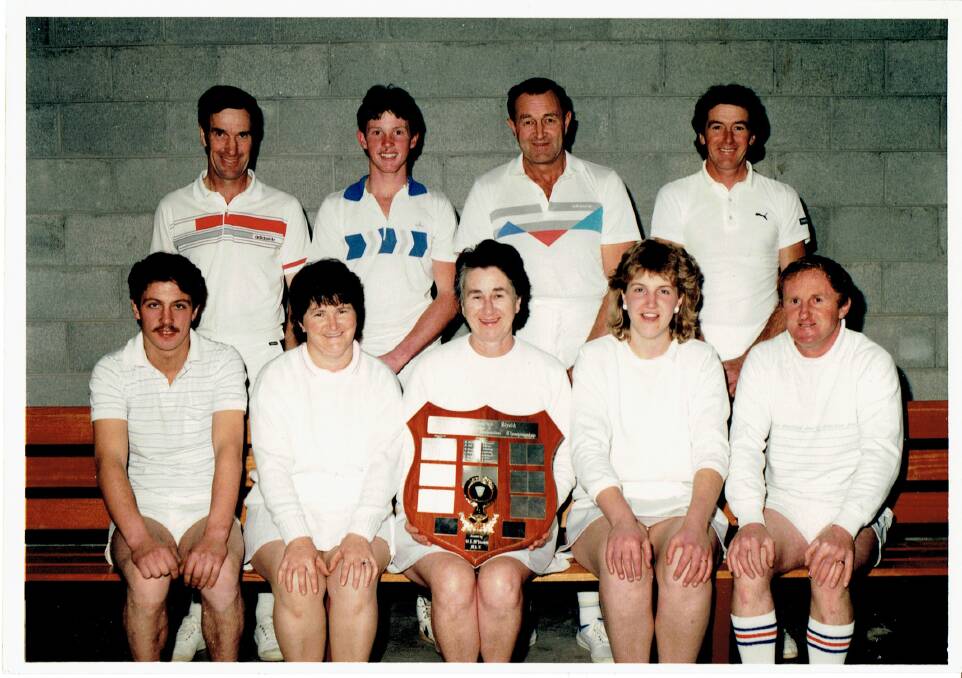 THROWBACK: This is just one of Deloraine Badminton Association's team. The team played in Launceston. Picture: supplied. 