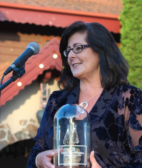 REWARDED: Karen Phillips was rewarded for her dedication to tourism in the North. Picture: supplied.