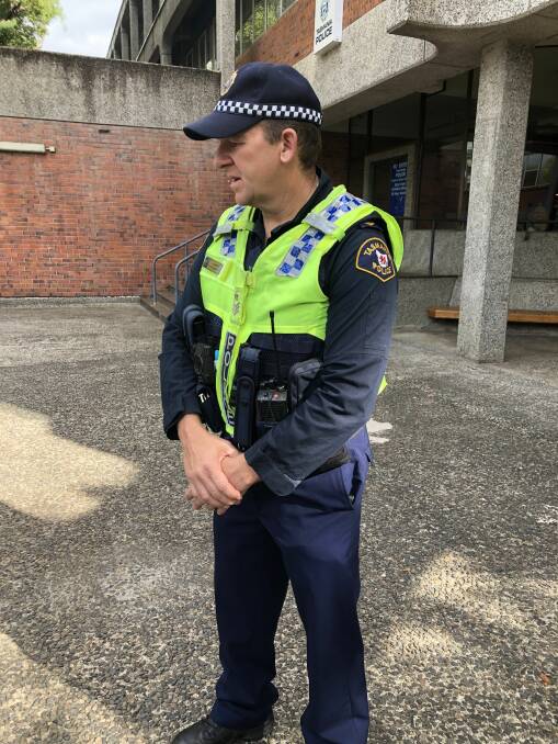 Tasmania Police Senior Sergeant Jason Jones