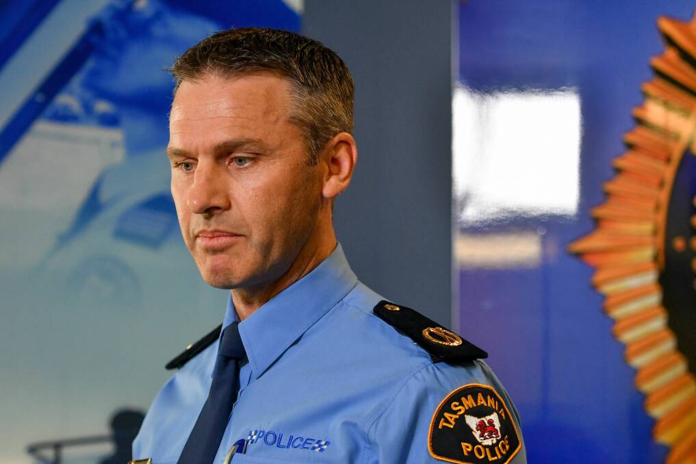 Tasmania Police Acting Deputy Commission Jonathan Higgins