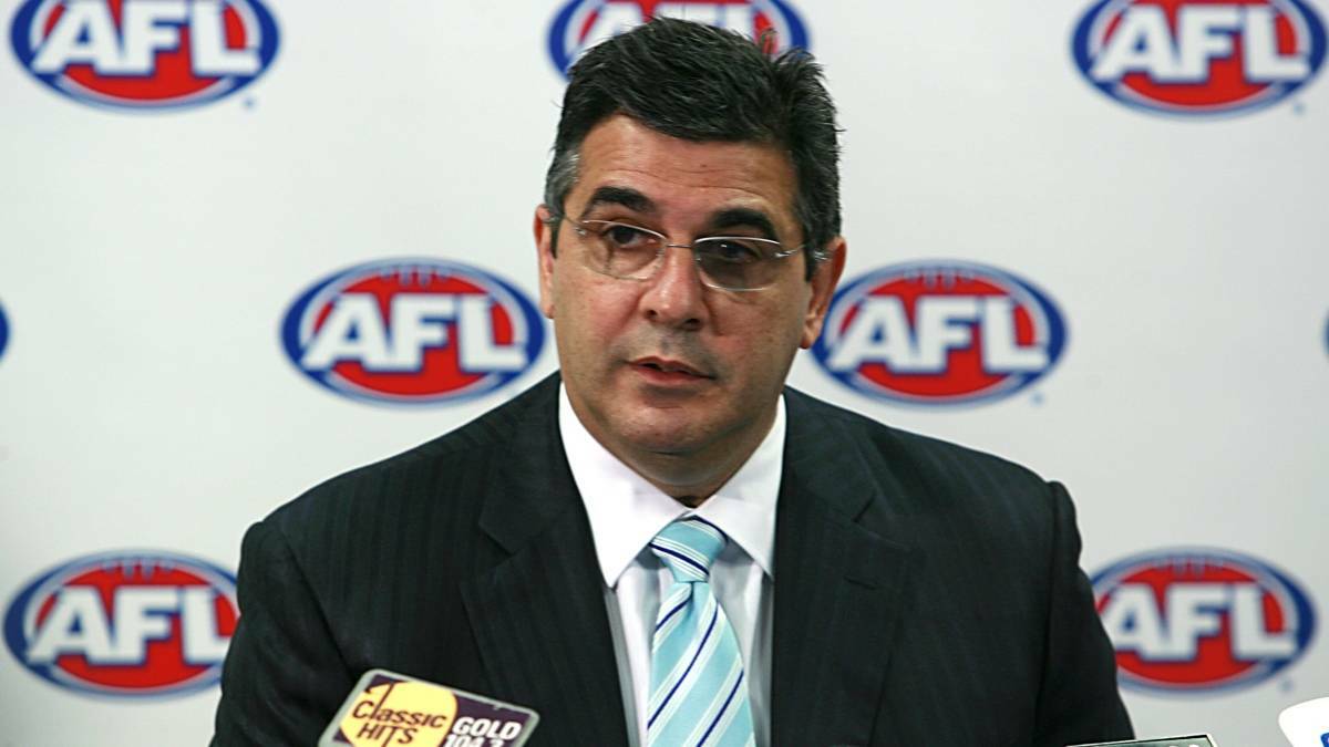 Demetriou casts a Hawk's eye over AFL bid