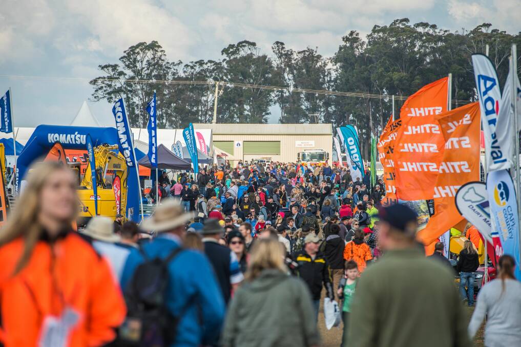 PACKED: More than 60,000 patrons are expected to attend the 2018 Agfest at Quercus Park. The event starts on Thursday. Picture: Scott Gelston 