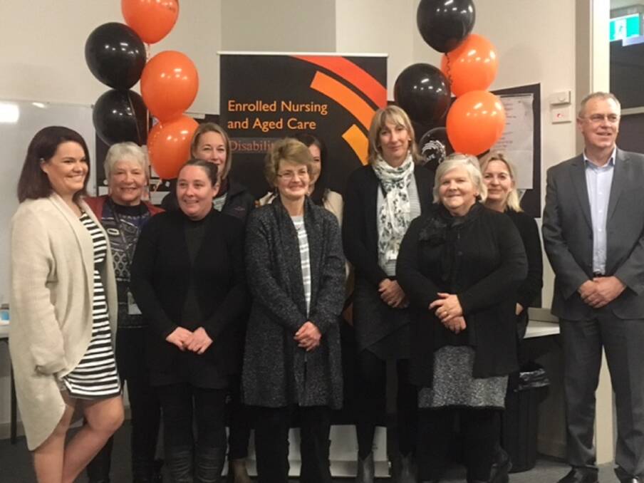 GRADUATED: Ten TasTafe students have graduated from the Deloraine Trade Training Centre with certificates in ageing and home and community care. TasTafe said there was a demand for workers in the region. Picture: supplied. 