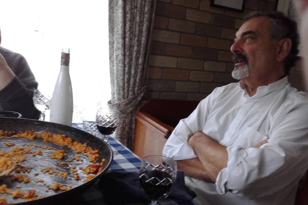 APPRECIATIVE: A prospect resident has had a wish granted by Casa Paella owner Edrick Corban-Banks, who cooked up a paella feast in an incredible act of kindness. Picture: Supplied  