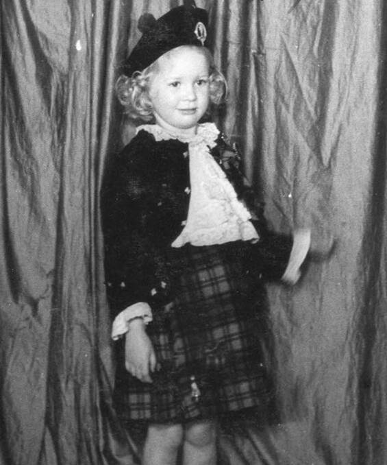 Margaret in her early days of dancing. Picture: Supplied.