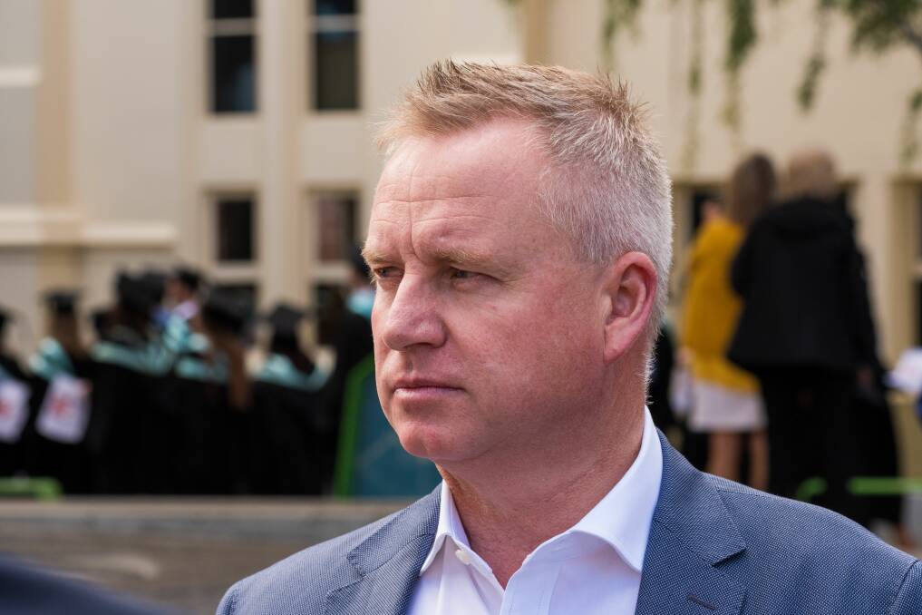 Jeremy Rockliff was education minister when a victim-survivor of child abuse requested numerous meetings with him to discuss her concerns about the Education Department. He did not follow-up after criminal proceedings had finished. Picture: Phillip Biggs