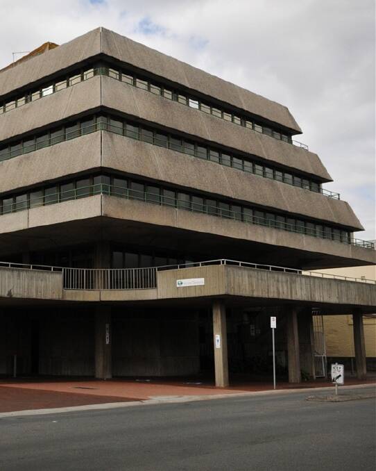 Henty House in Launceston's Civic Square is listed on the Tasmanian Heritage Register as an example of brutalist architecture.