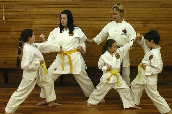 Karate students ready to get their kicks in Hobart