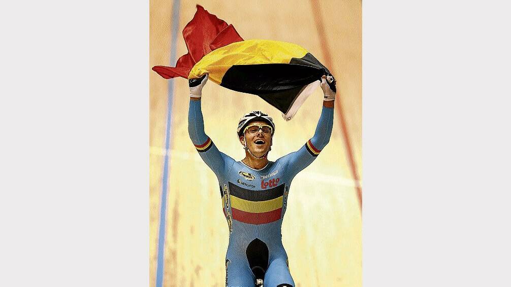 Belgium's Kenny De Ketele will ride from scratch in heat 2 of the Latrobe Wheel. Picture: GETTY IMAGES