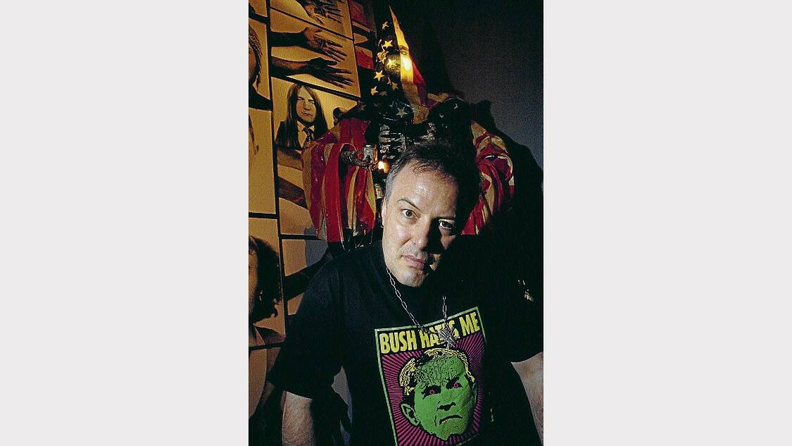 Jello Biafra who will perform in Hobart next month.