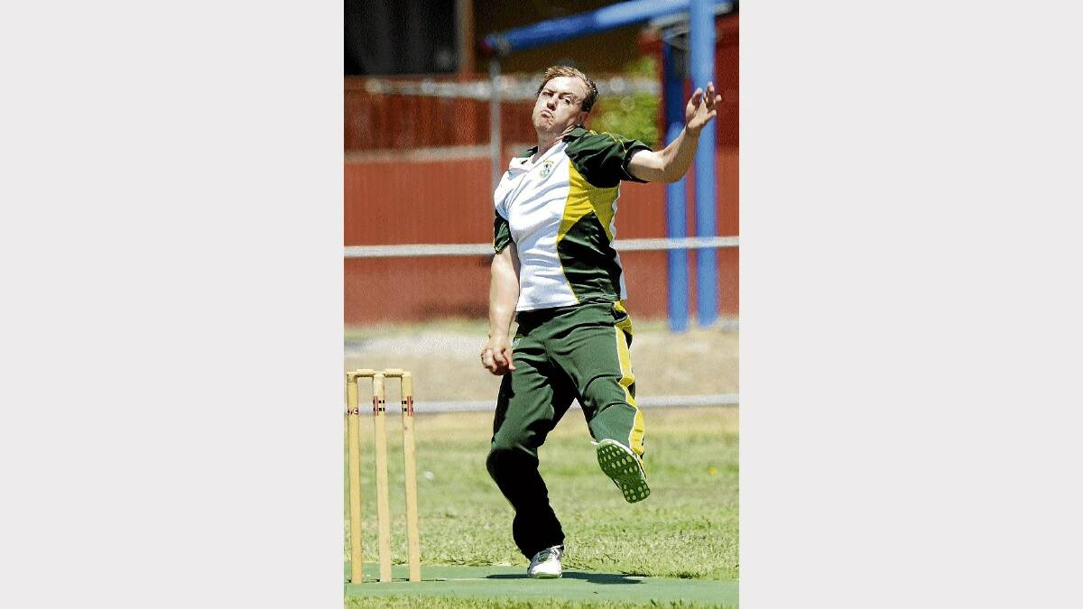 Legana cricketer Michael Dunn hopes to take his good form with the ball into tomorrow's match against Longford.