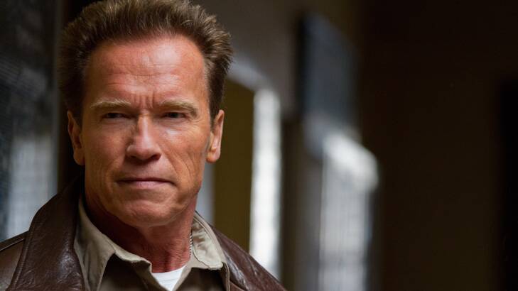 Answering the recall … Arnold Schwarzenegger plays a cop near retirement in <i>The Last Stand</i>.