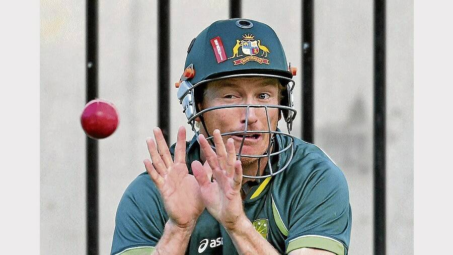 George Bailey faces a testing time to hold his spot in the Australian team after a lean time with the bat. Picture: GETTY IMAGES.