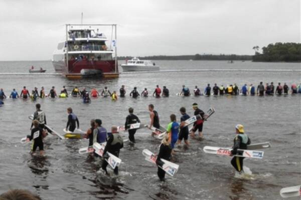 New water ski record