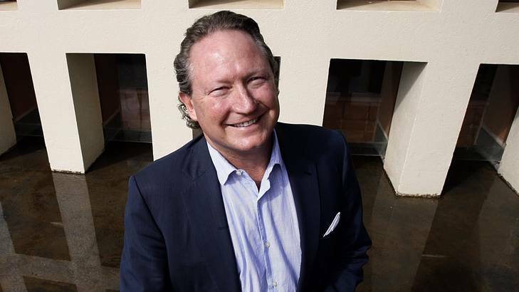 Mining magnate Andrew Forrest says developing trust with China is key.