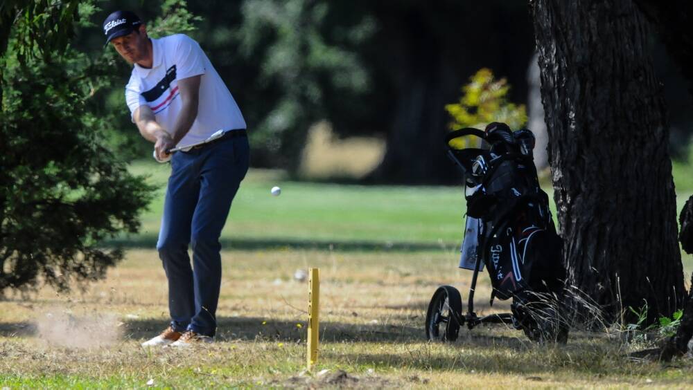 Celebrities took on the professionals at a pro-am at Mowbray Golf Club. Picture: Neil Richardson