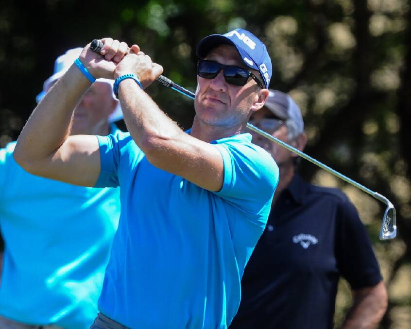 Celebrities took on the professionals at a pro-am at Mowbray Golf Club. Picture: Neil Richardson