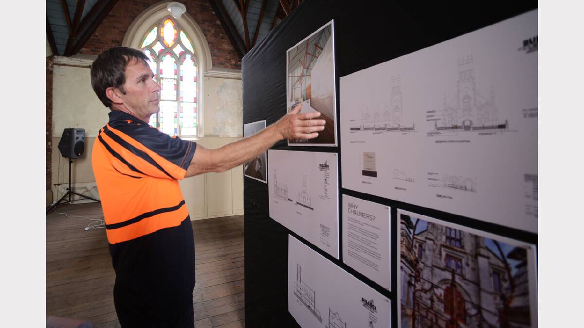 Step inside the mystery that is Launceston's Chalmers Church, soon to be given a makeover by Walker Designs. Picture: Scott Gelston