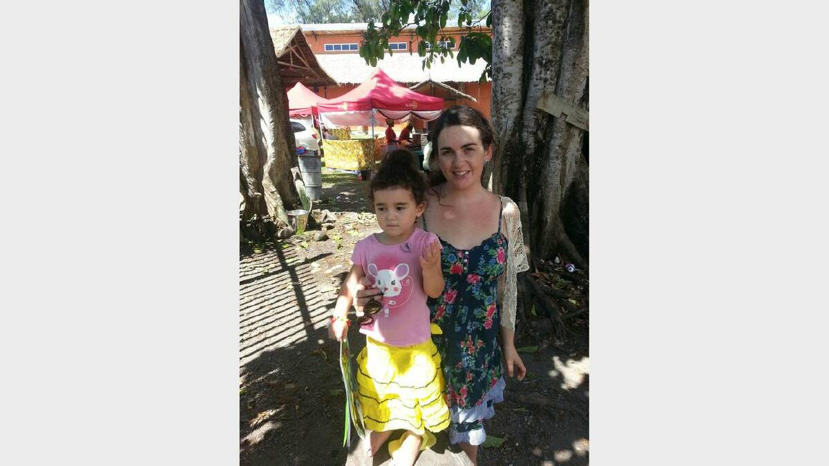 Freya Morgan, with daughter Tuwa, enjoys the simple life in Honiara but feels nostalgia, relief and comfort when she returns to Launceston.